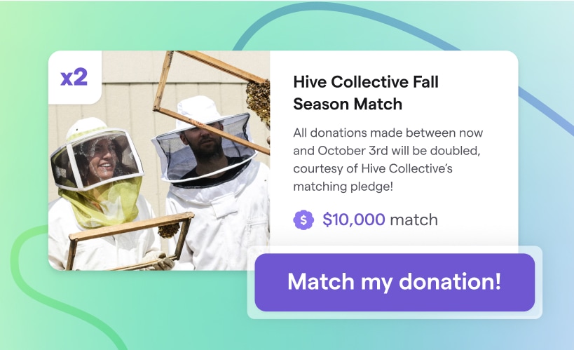 Matching donations feature image