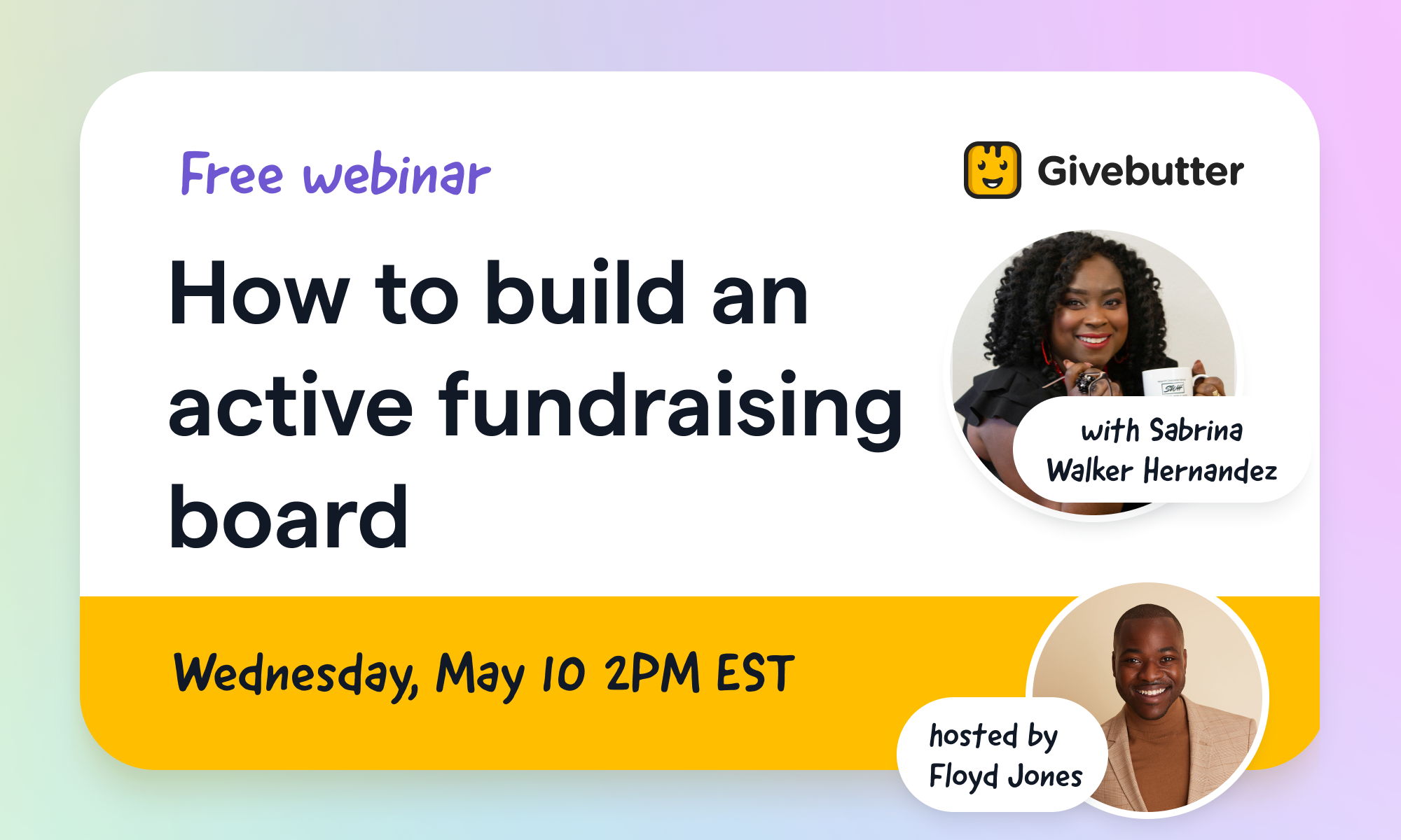 How to build an active fundraising board with Sabrina Walker Hernandez