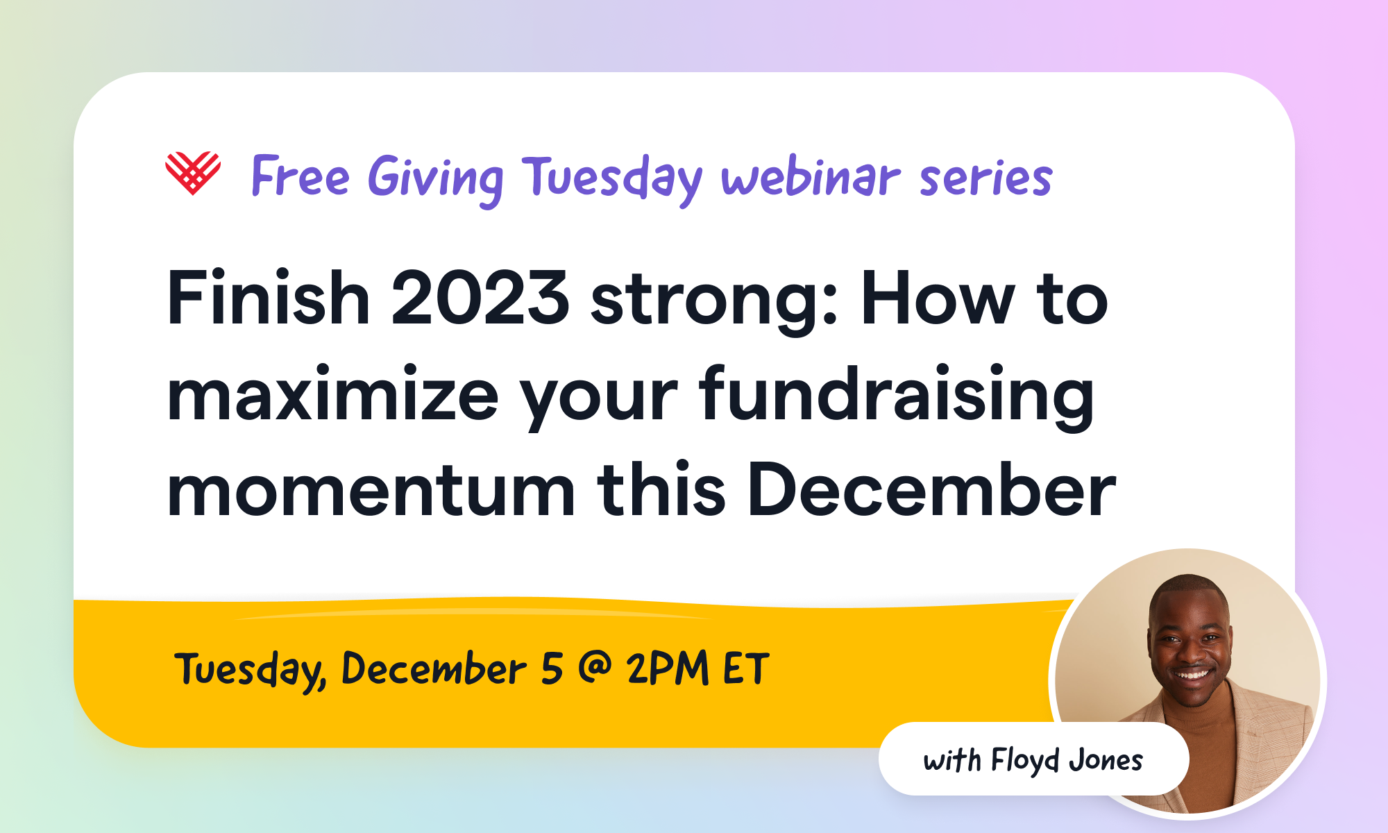 Finish 2023 strong: How to maximize your fundraising momentum this December