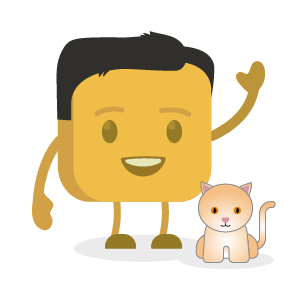 Rey's buttermoji with his cat
