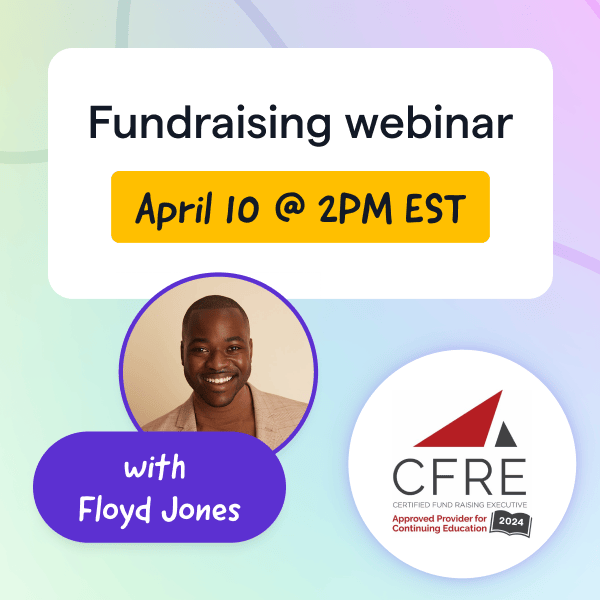 How to secure corporate partnerships and matching donations webinar image